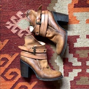 Freebirds Leather Booties